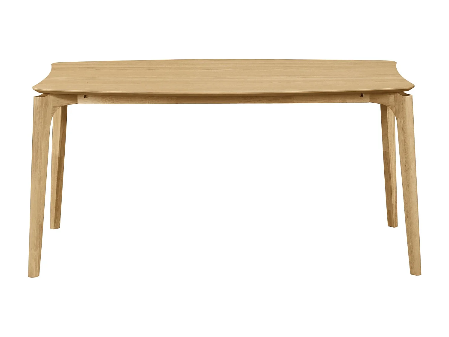 Table à manger rectangulaire – aspect chêne – 150x90 cm – SPEATIC