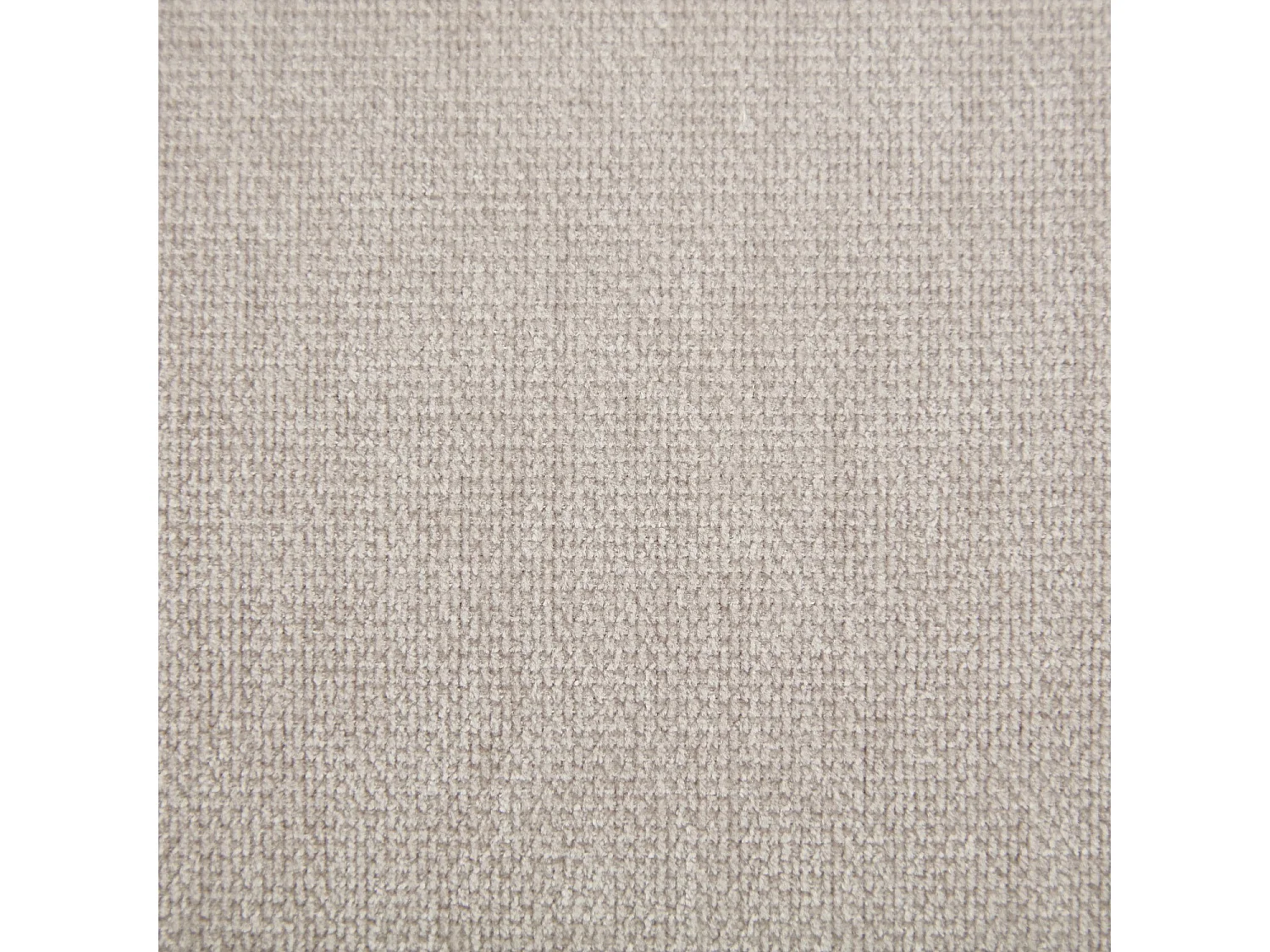 Canapé 3 places en tissu garni de plumes - Gris polaire