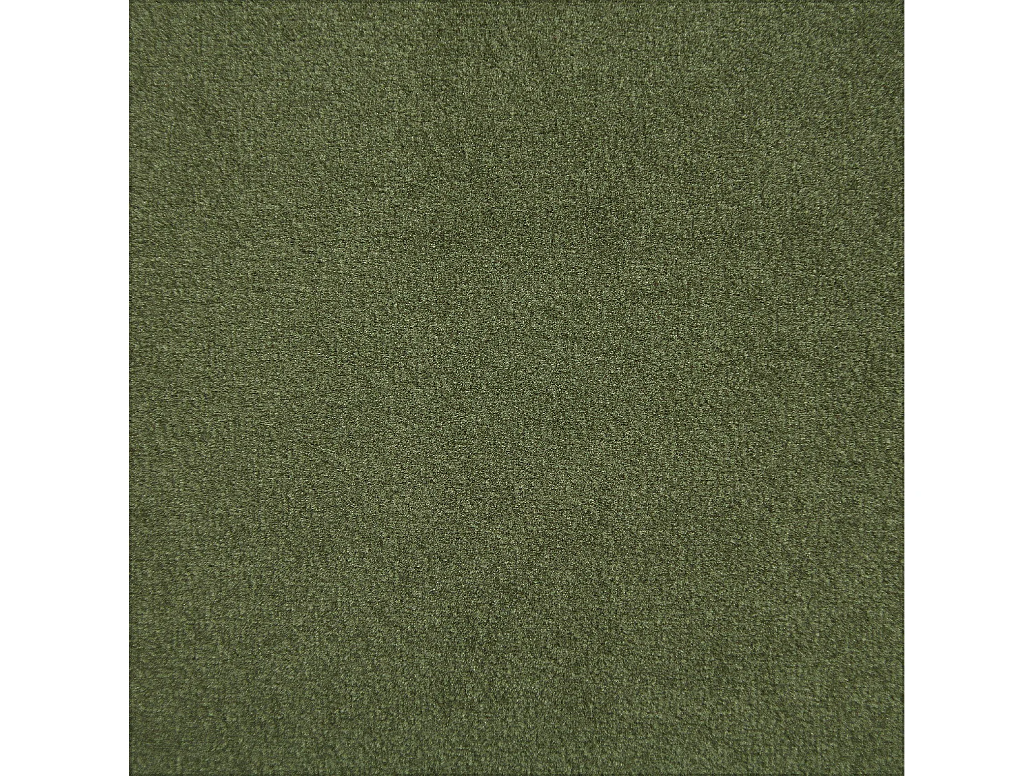 Habitat - Fauteuil en velours - Vert kaki - Braga