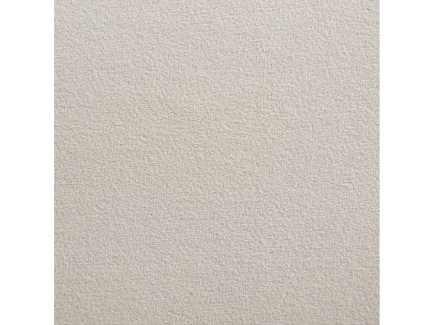 Fauteuil en velours - Crème