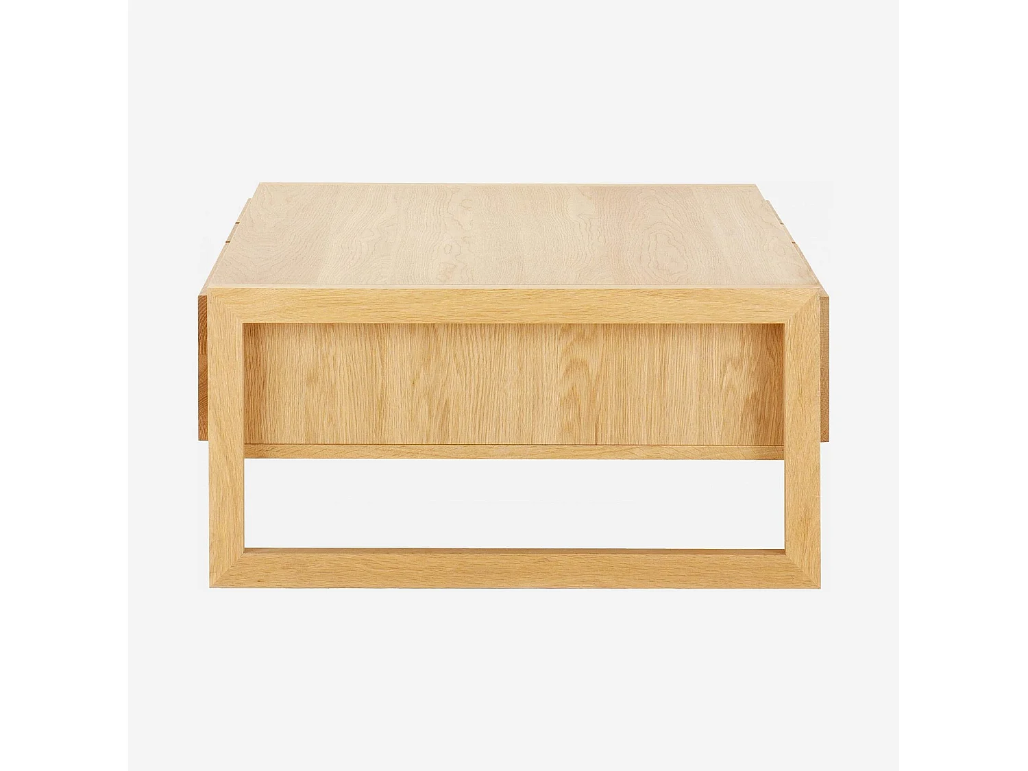 Table basse 6 tiroirs en chêne - Naturel - Design by Bethan Gray