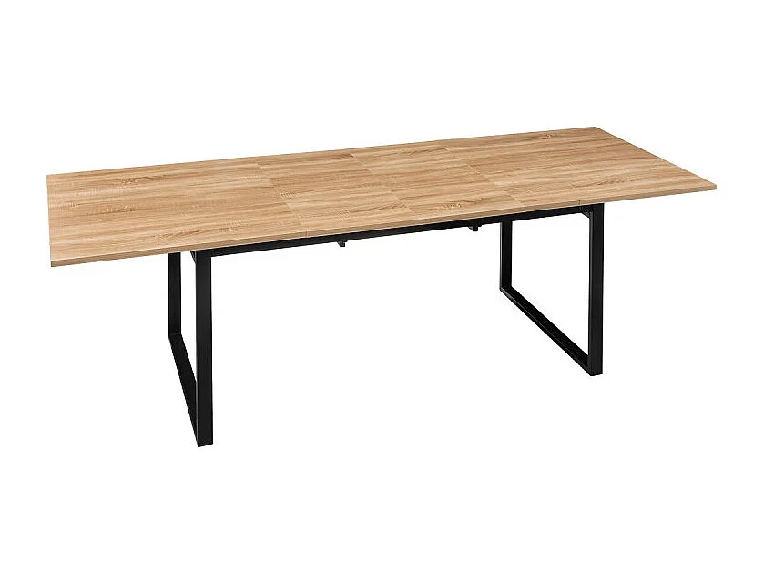 Table à Manger Extensible "Aliaj" 160-240cm Naturel