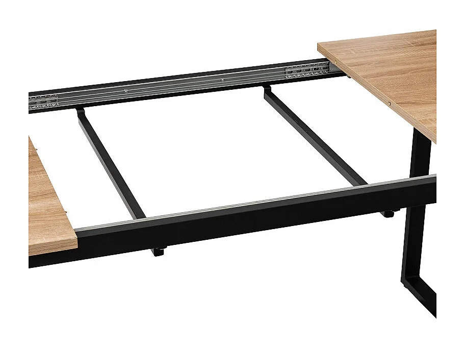 Table à Manger Extensible "Aliaj" 160-240cm Naturel