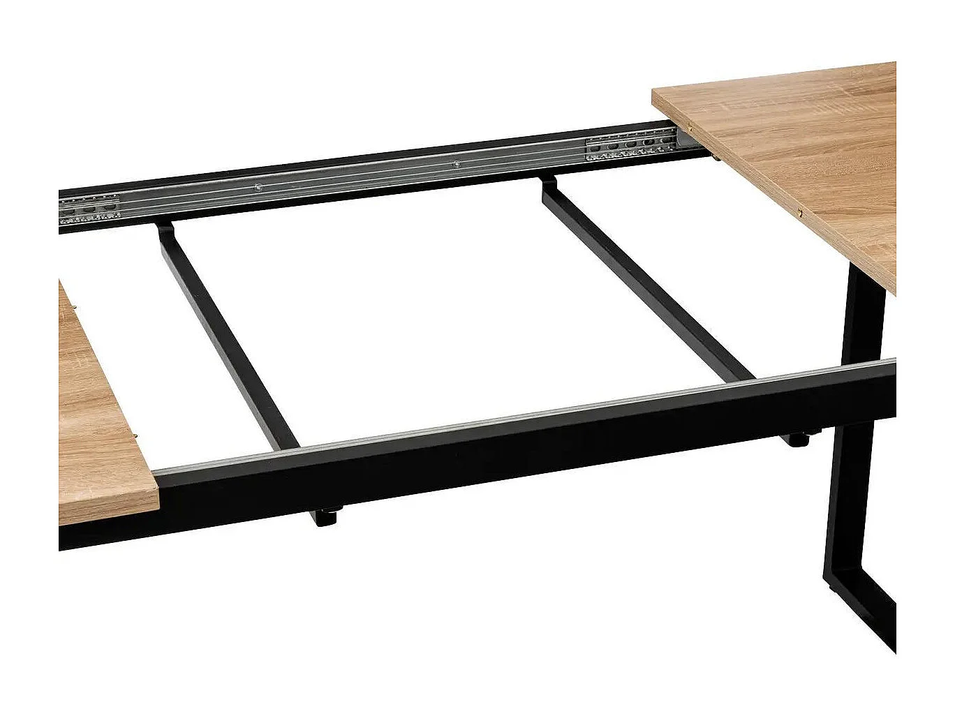 Table à Manger Extensible "Aliaj" 160-240cm Naturel