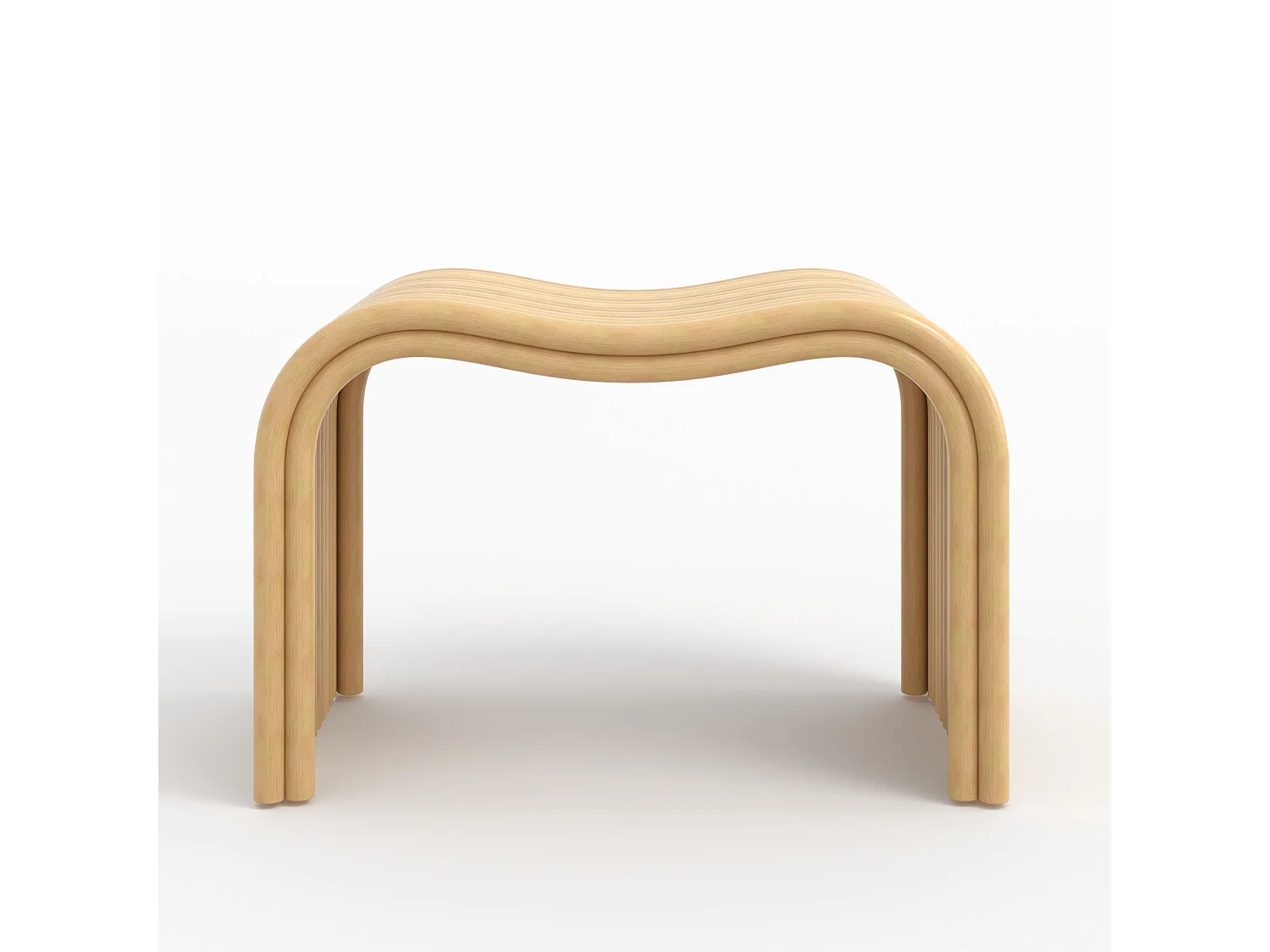 Sgabello in rattan - Wave