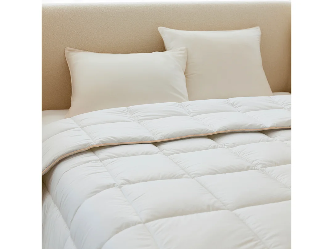 Couette chaude plume de canard 200x200cm