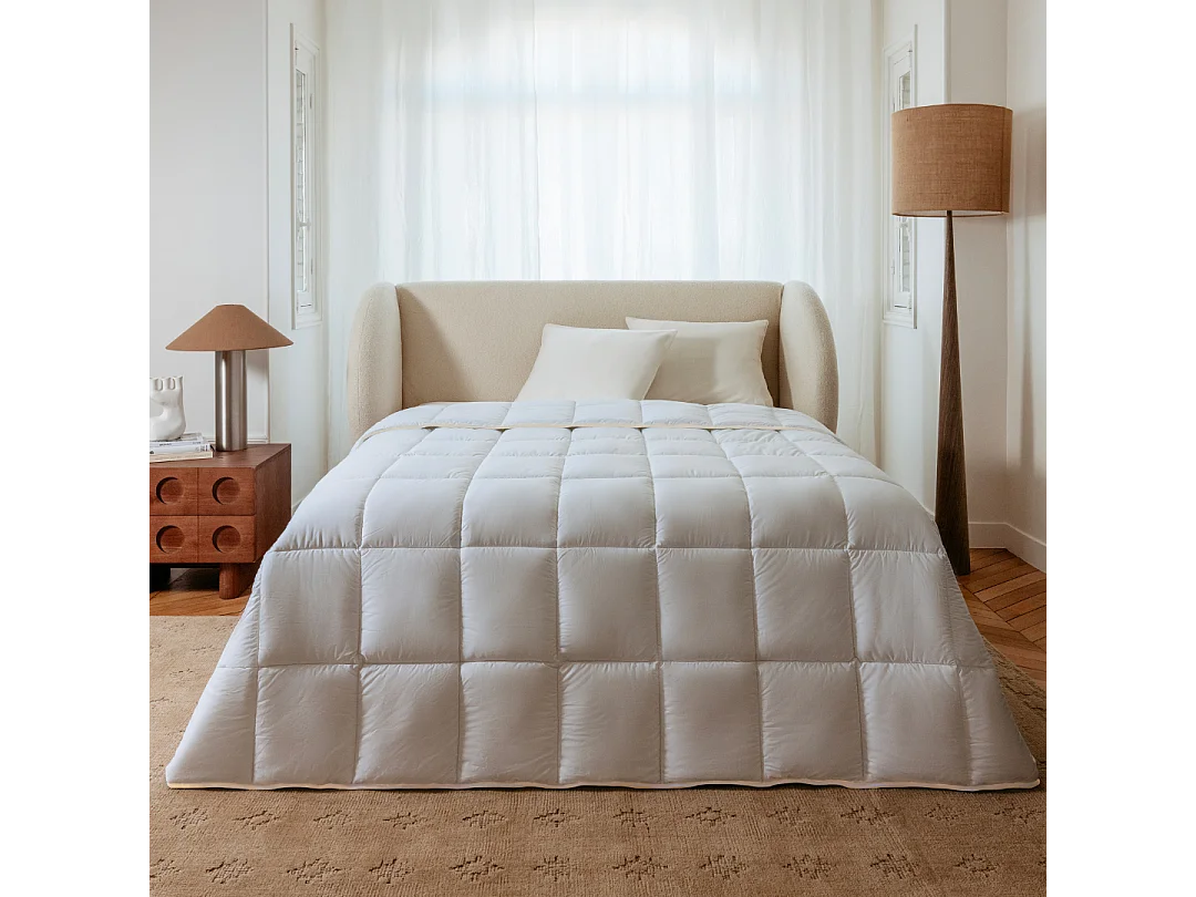 Couette chaude plume de canard 140x200cm