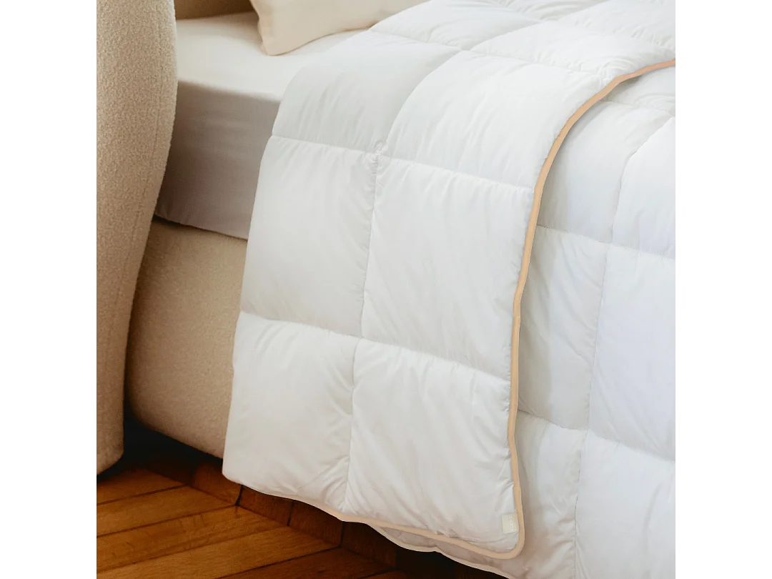 Couette chaude plume de canard 140x200cm