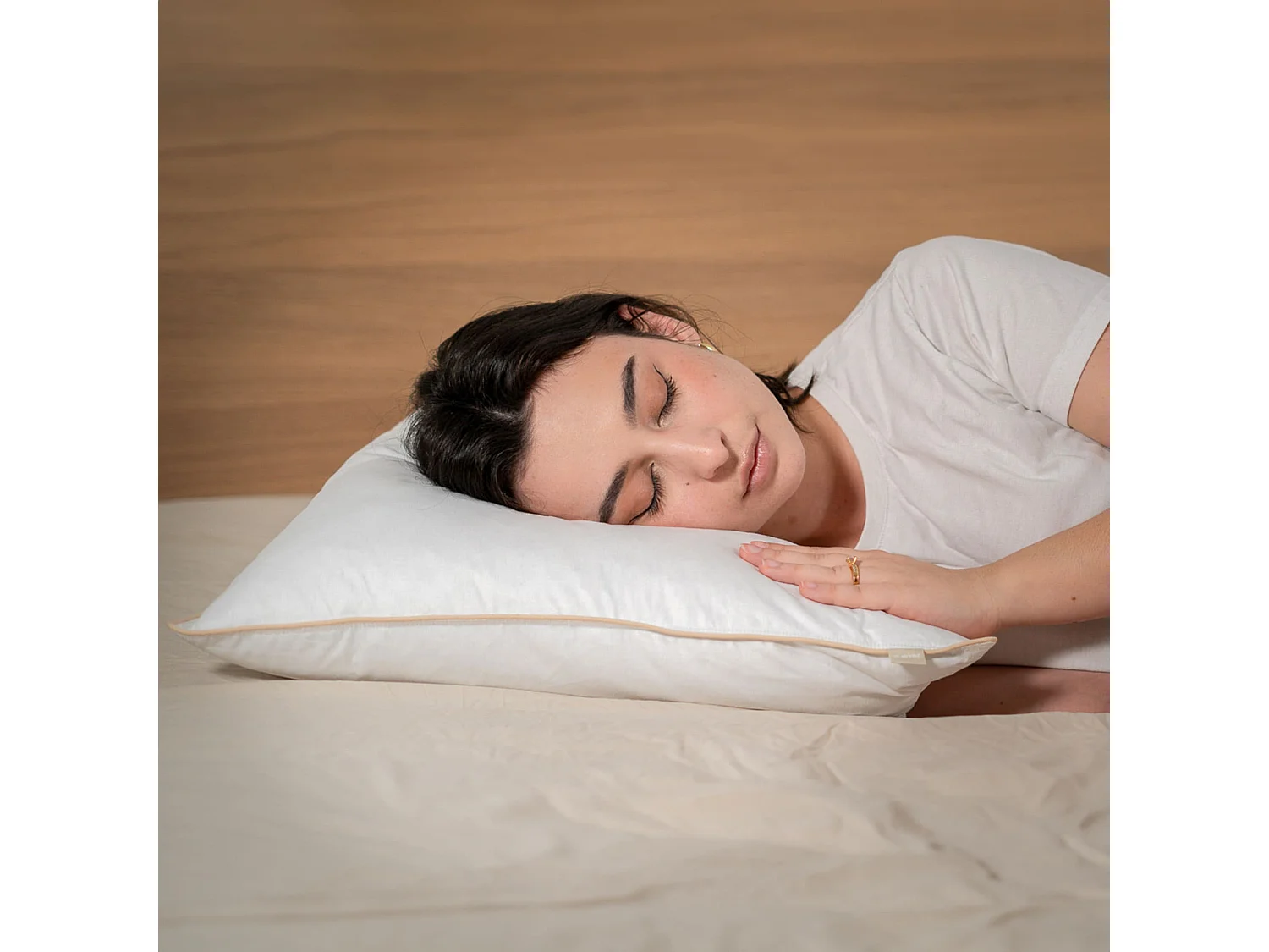 Oreiller doux plume de canard 50x70cm