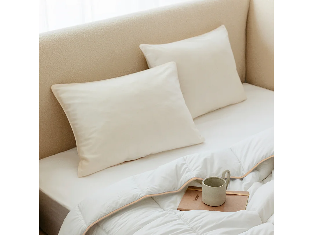 Oreiller doux plume de canard 50x70cm