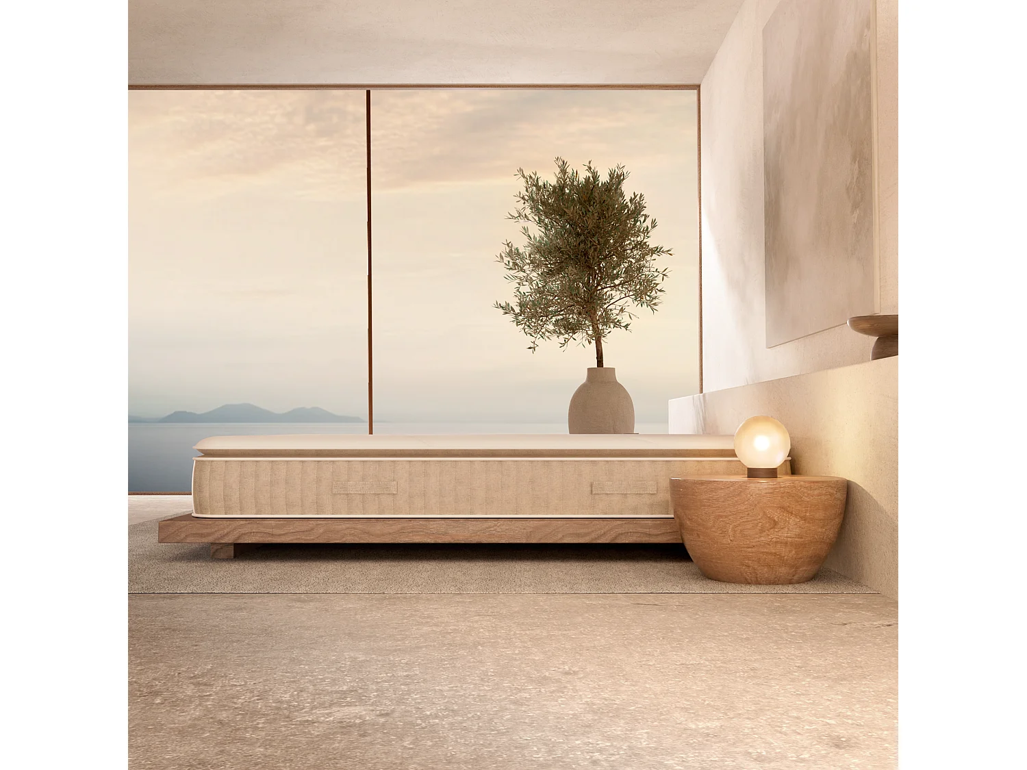 Matelas premium hybride mémoire de forme 180x200 épais 27cm