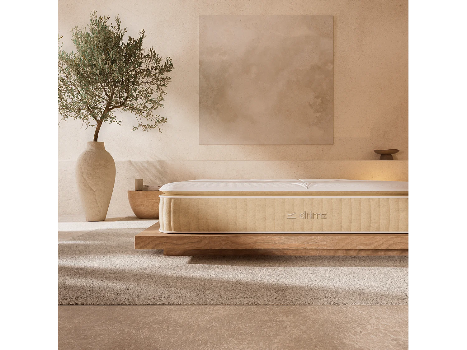 Matelas premium hybride mémoire de forme 180x200 épais 27cm