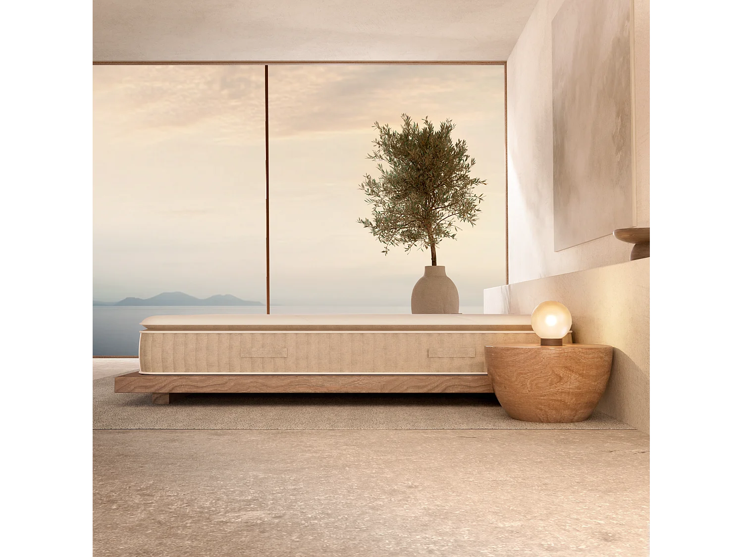 Matelas premium hybride mémoire de forme 160x200 épais 27cm