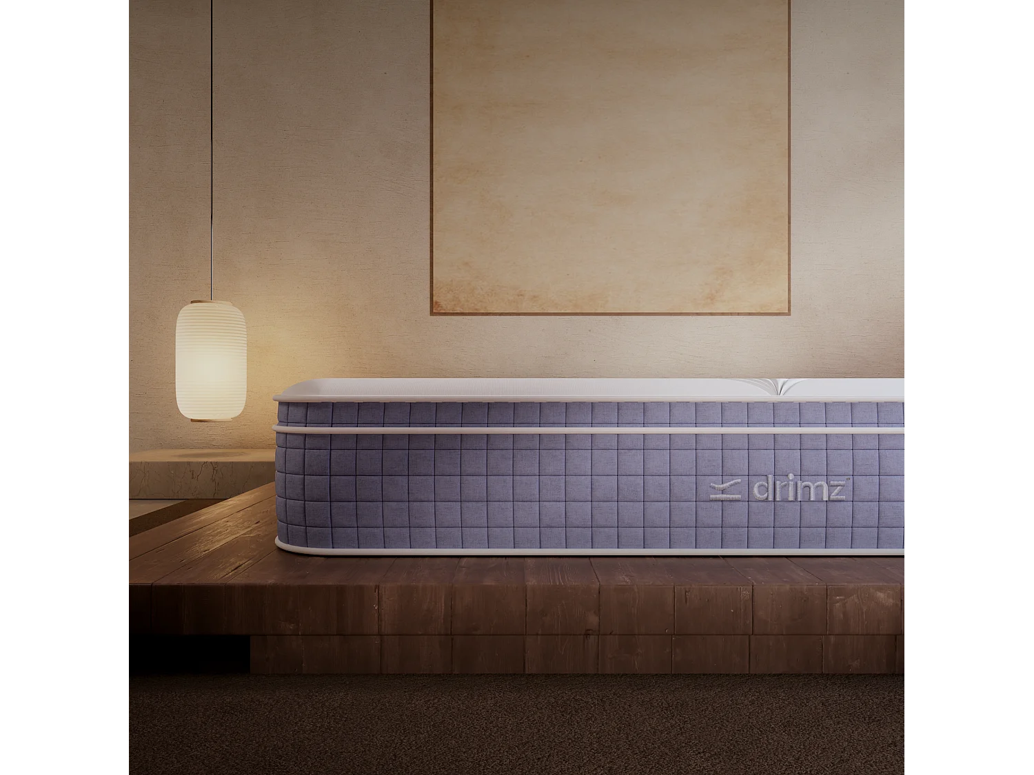 Matela luxe hybride mémoire de forme 140x190 épai 30cm