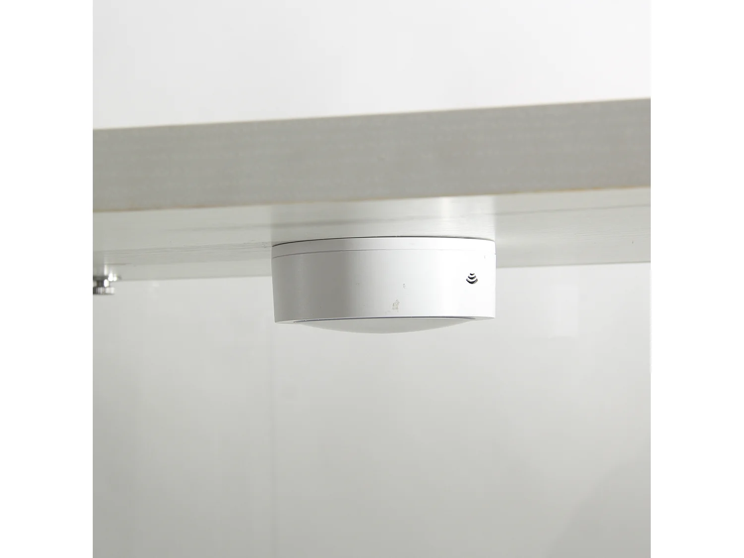 Vitrine vitrée - meuble indépendant pour collections avec éclairage LED - 1 porte et 4 étagères - vitrine pour figurines