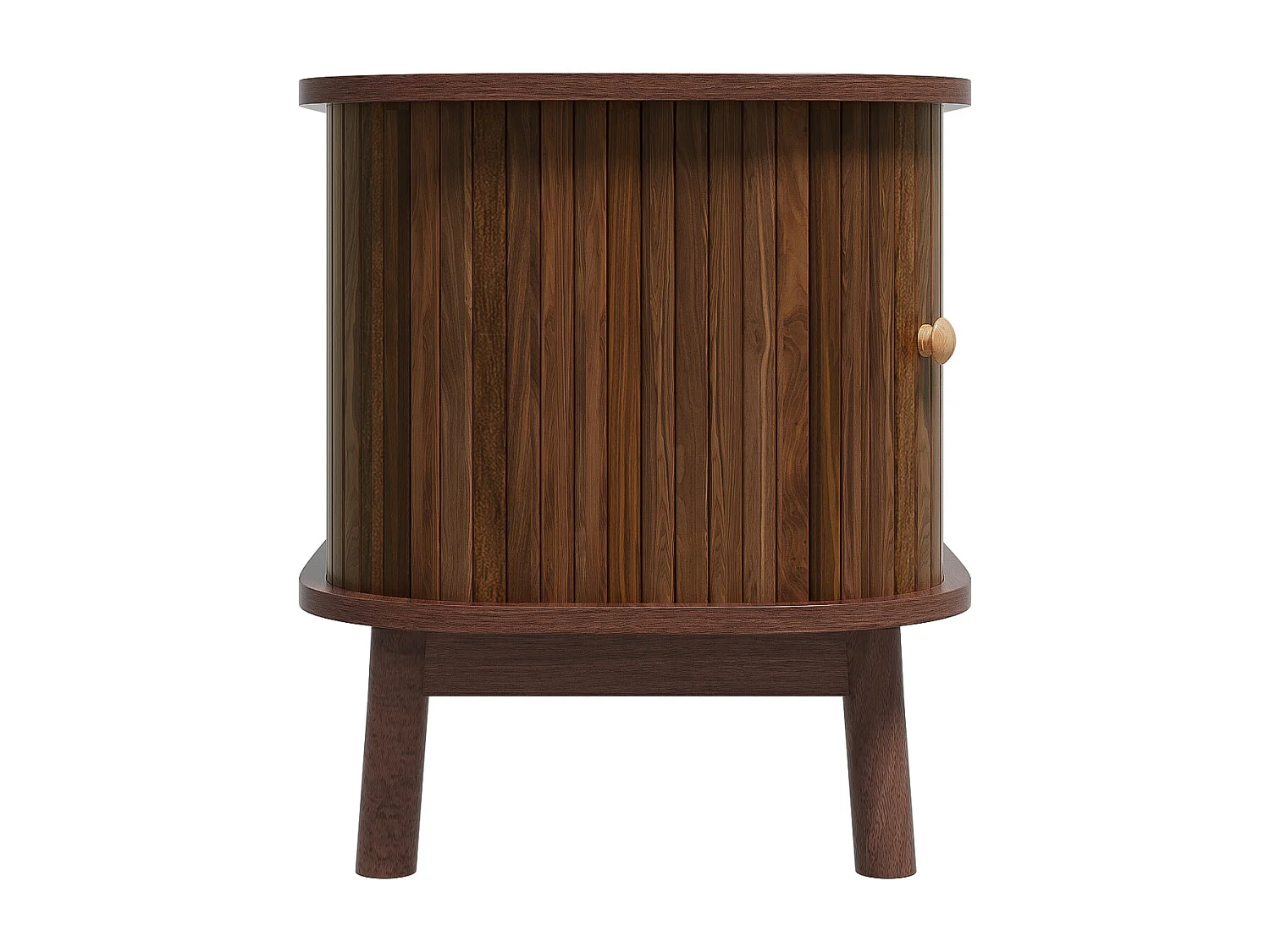 Moderner TV-Schrank aus Holz - 170x39,5x46 cm - mit 2 Schubladen und 2 Schiebetüren - Holzoptik - MDF - Braun