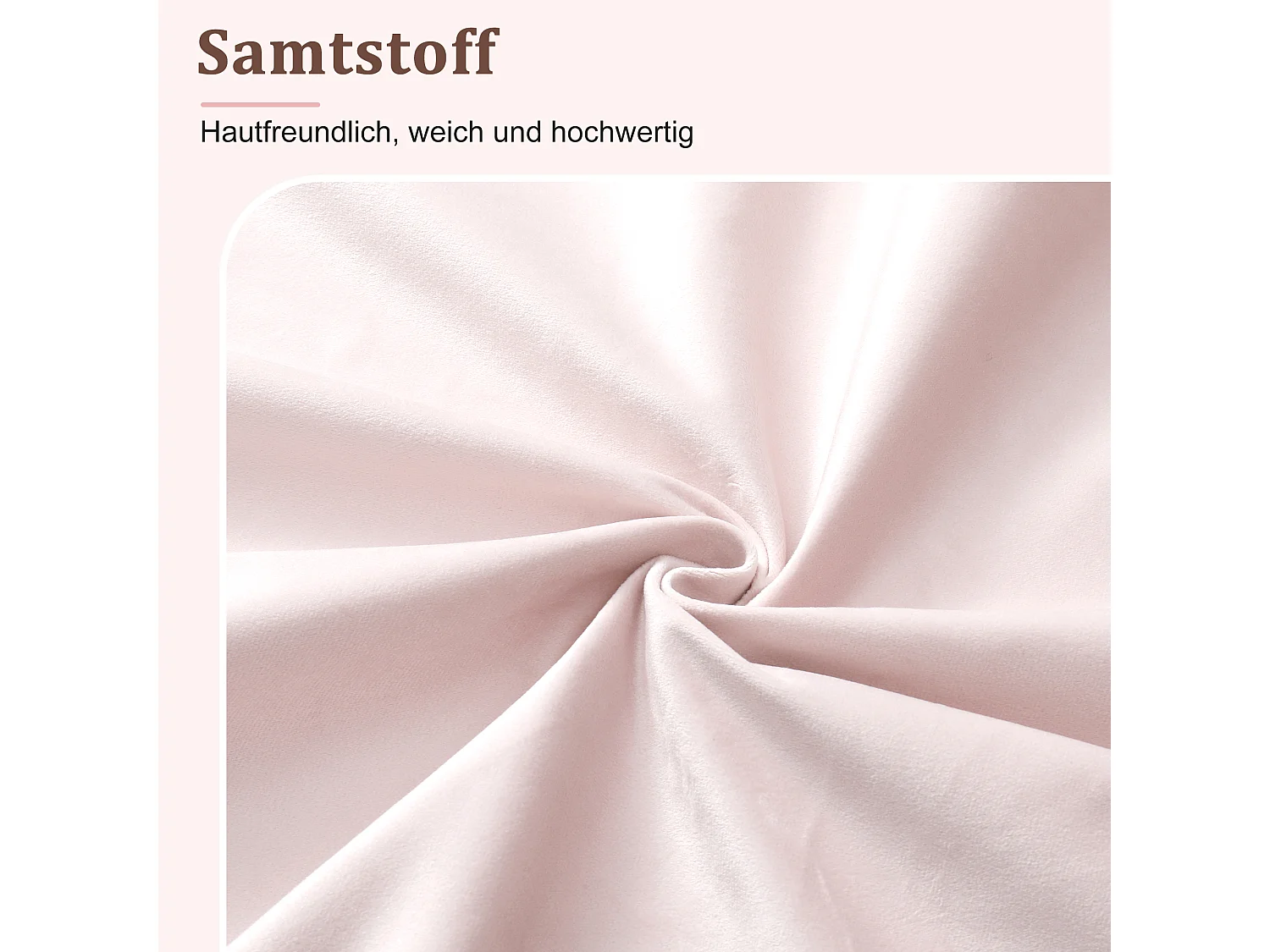 Lit capitonné pour enfant - 90 x 200 cm - avec sommier à lattes + tête de lit - pieds en bois massif - velours - rose