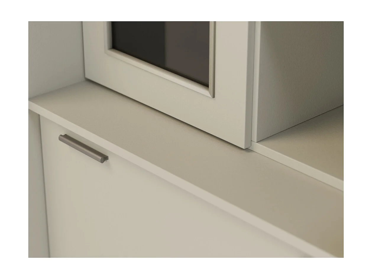 Parete attrezzata con grandi armadi e pensili LENA – Direttamente dal produttore EMEBLAST