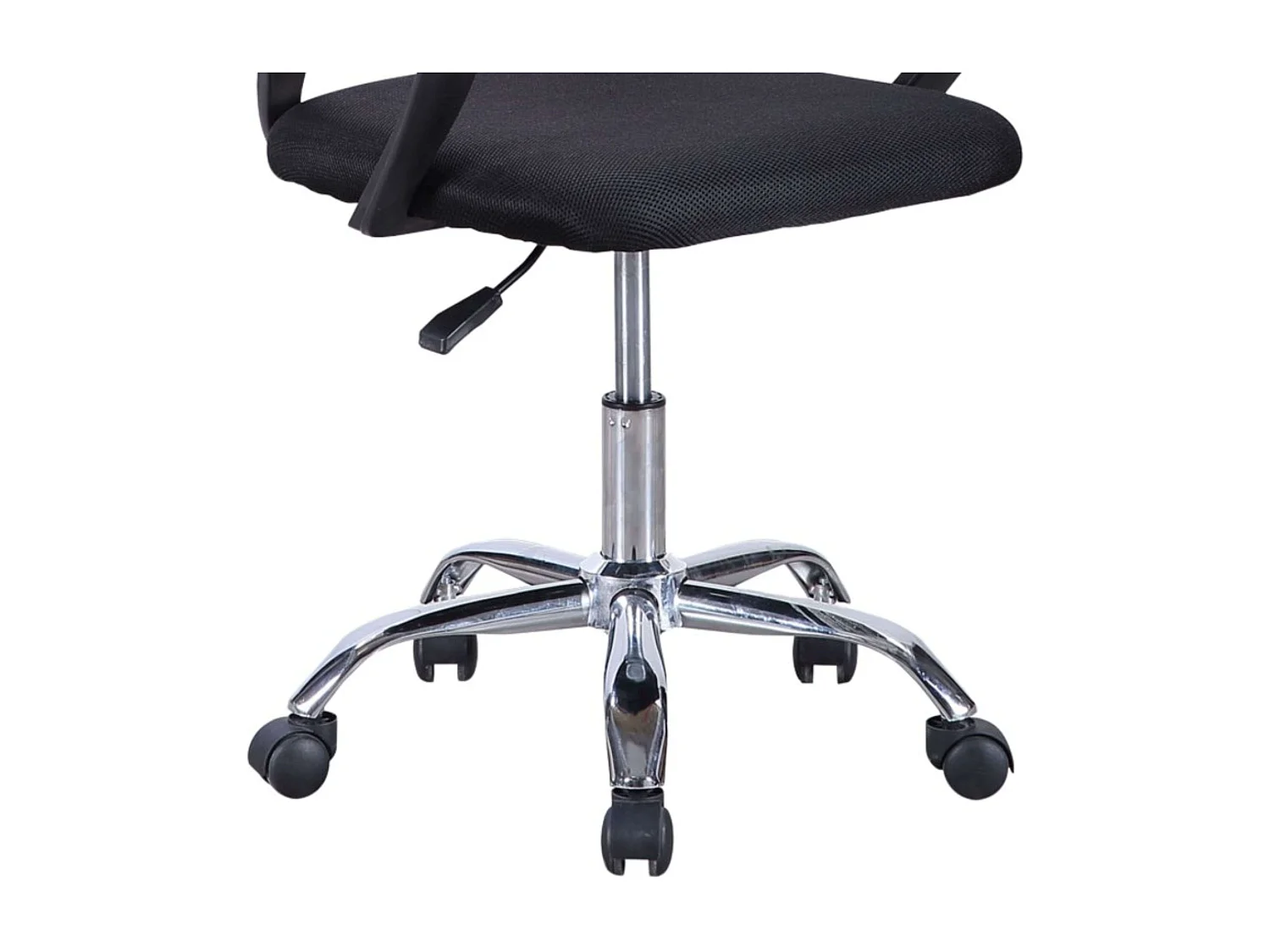 Silla de oficina Vita giratoria refuerzo lumbar y apoyabrazos rosa y negro