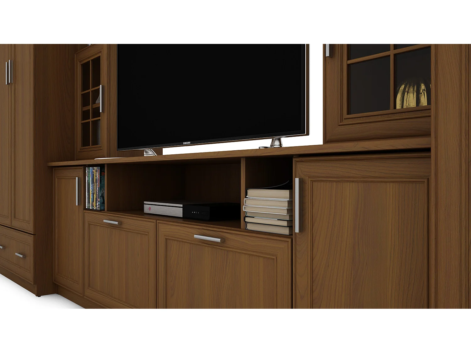 Meuble de séjour complet avec grandes armoires et rangements hauts – Direct fabricant EMEBLAST