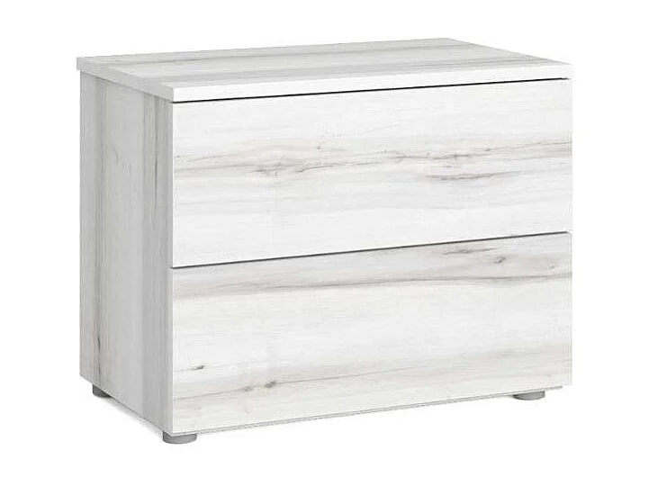 Pack Muebles Dormitorio Blanco Albo: Cabecero, 2 Mesas, Cama, Sinfonier