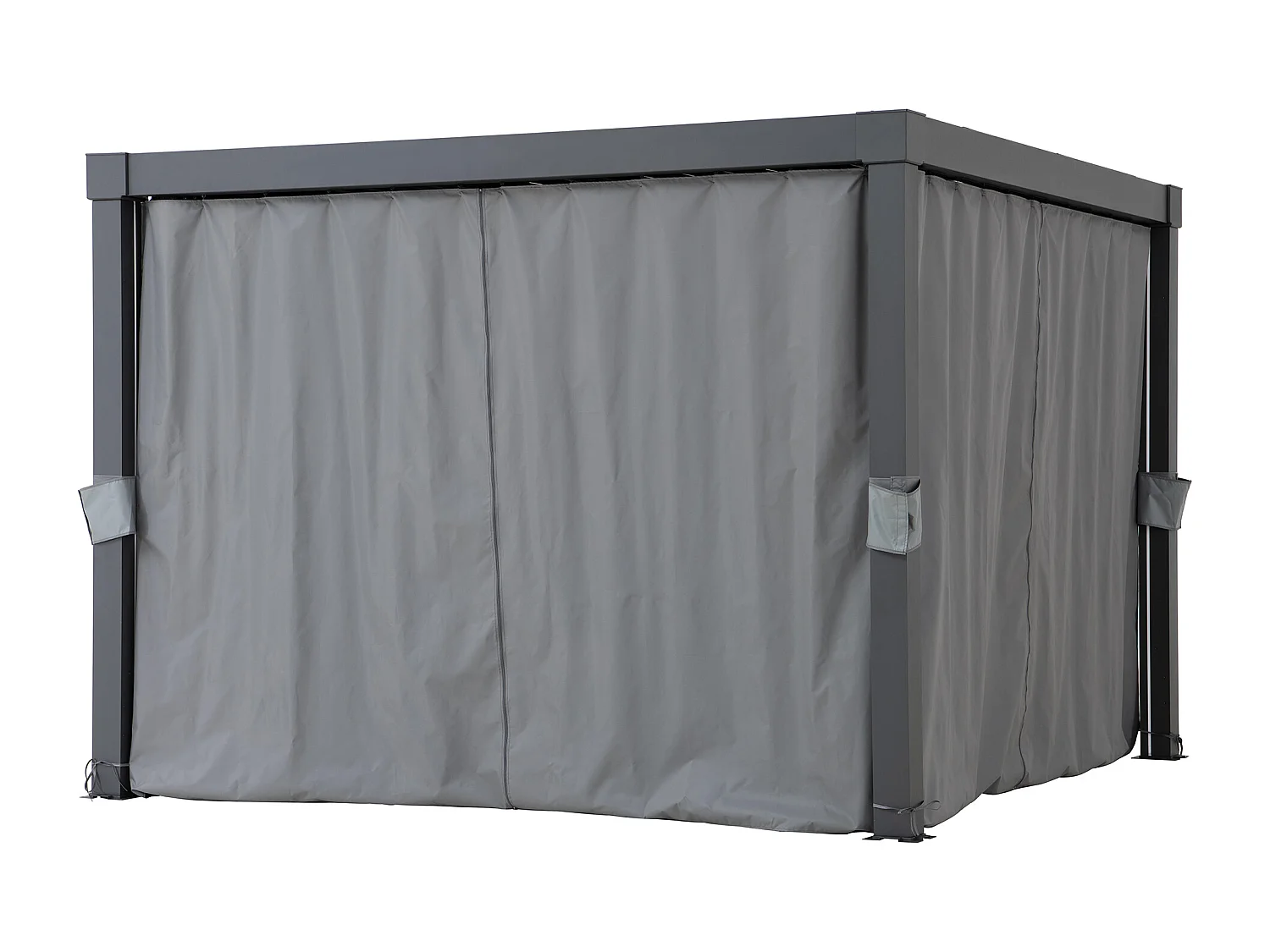 Rideaux de remplacement SUNJOY pour pergola à lames orientables de 306 cm x 306 cm