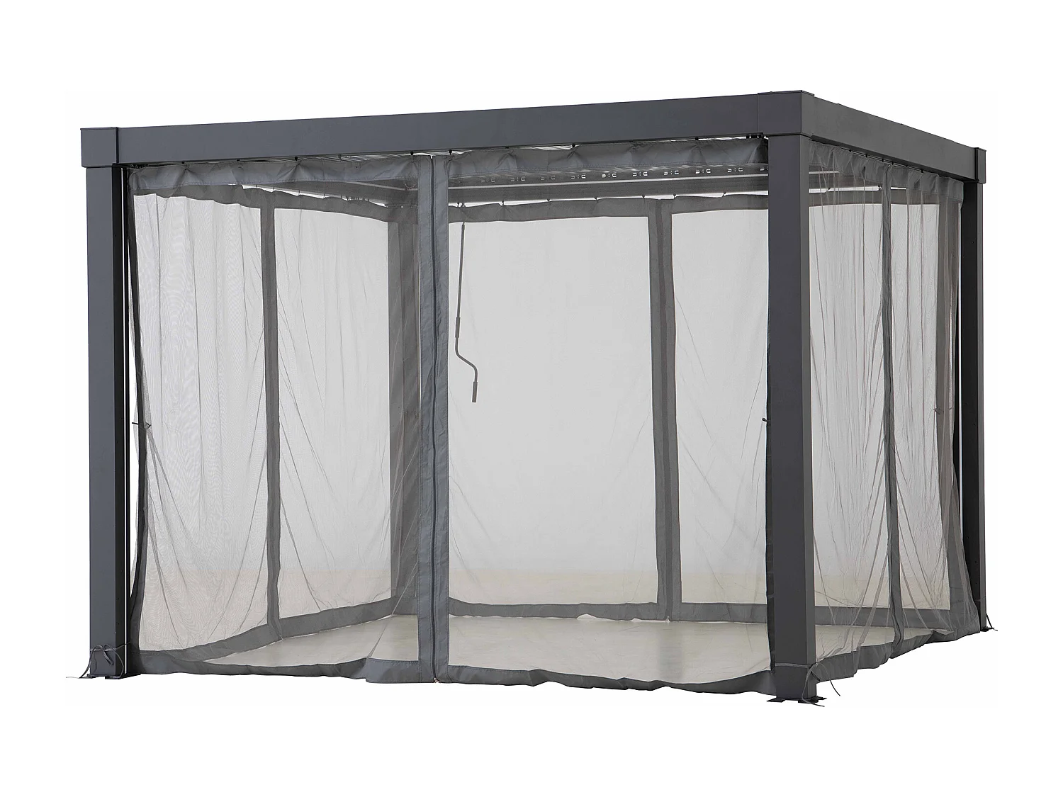 Moustiquaire de remplacement SUNJOY pour pergola à lames de 306 cm x 306 cm