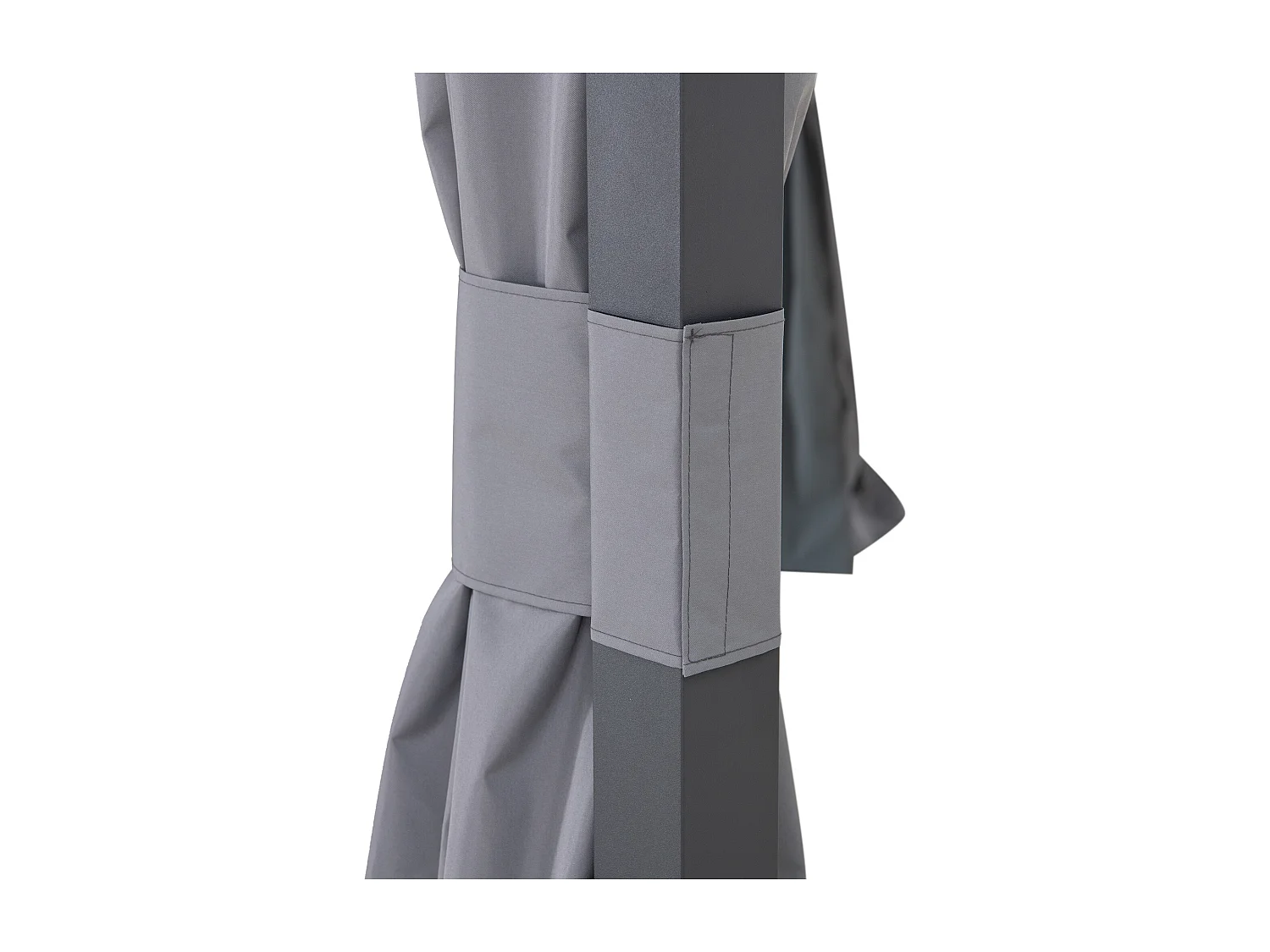 Rideaux de rechange SUNJOY pour tonnelle en acier de 300 cm x 300 cm