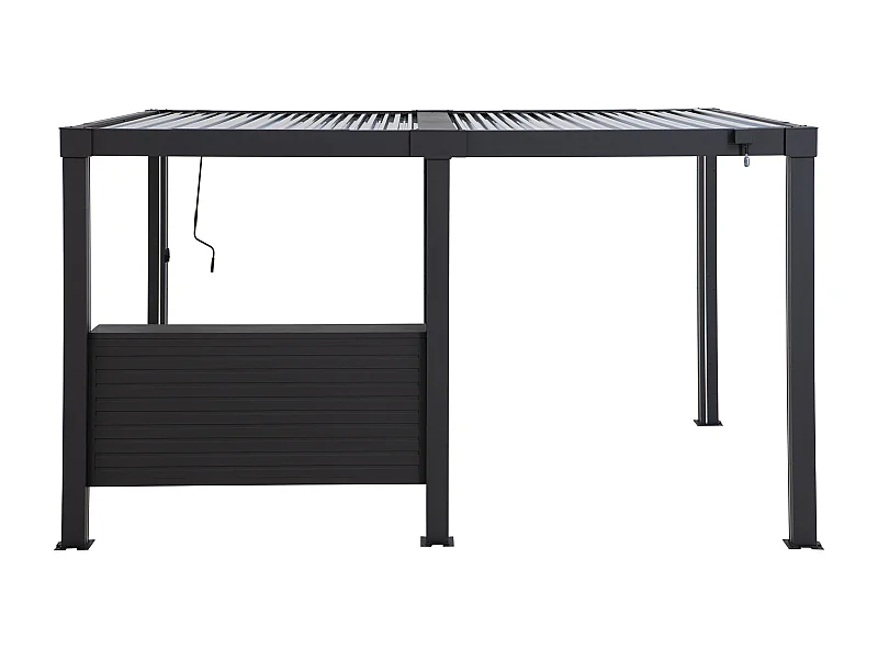 Étagère de bar de remplacement SUNJOY pour pergola à lames orientables (côté de 2 m)