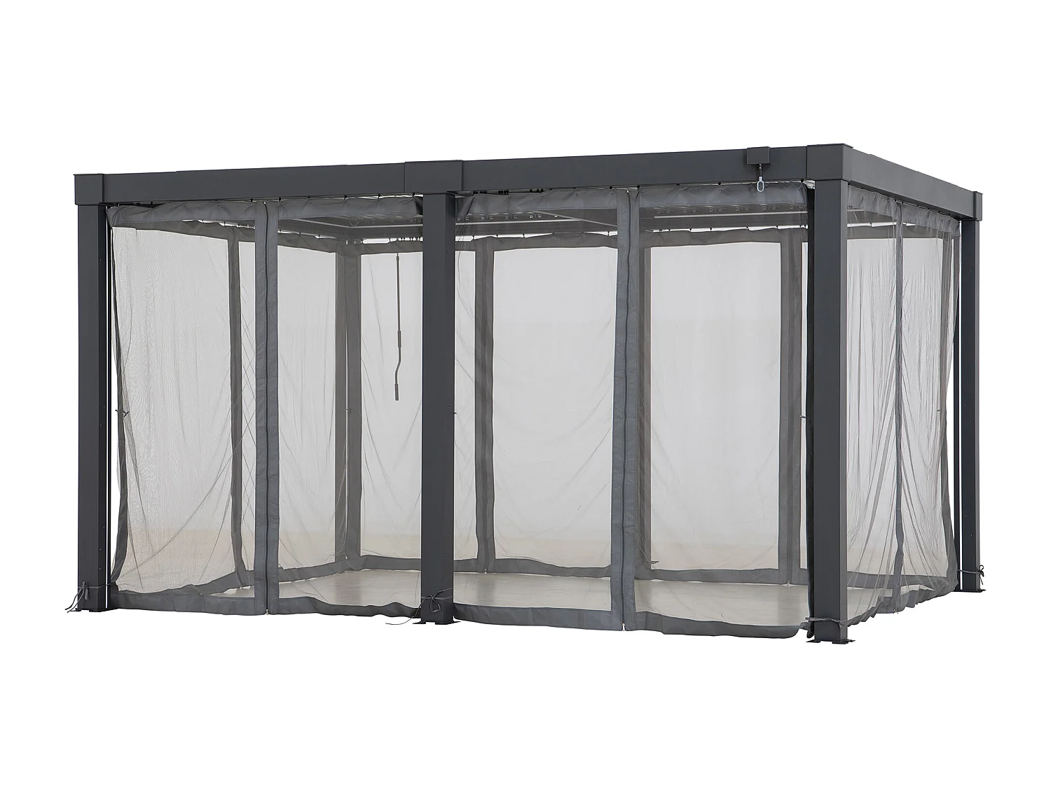 Moustiquaire de remplacement SUNJOY pour pergola à lames de 406 cm x 306 cm