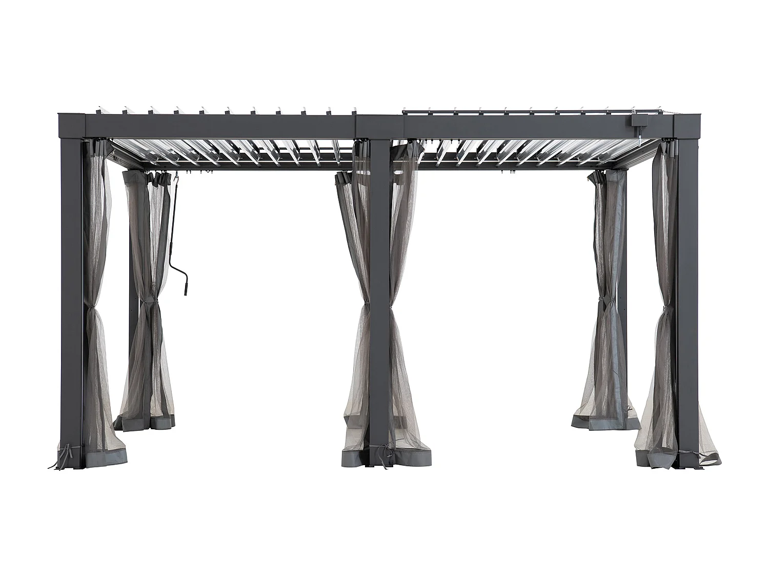 Moustiquaire de remplacement SUNJOY pour pergola à lames de 406 cm x 306 cm