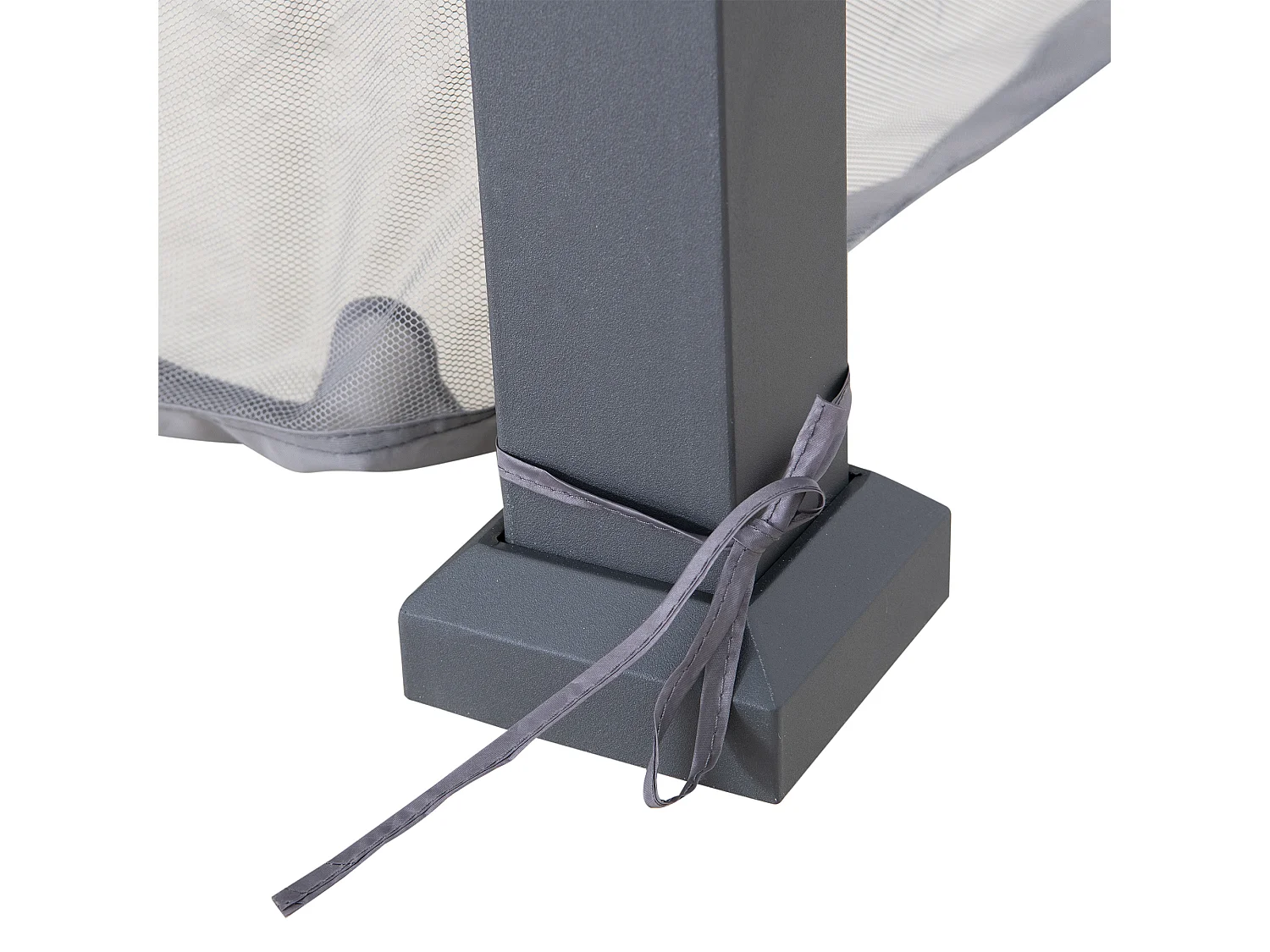 Moustiquaire de rechange SUNJOY pour tonnelle en acier de 300 cm x 300 cm