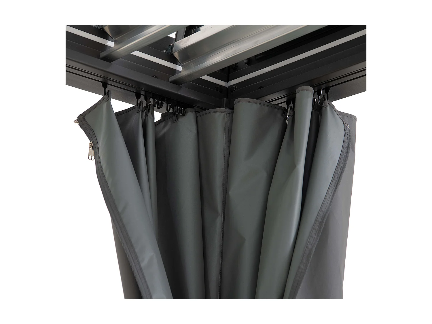 Rideaux de remplacement SUNJOY pour pergola à lames orientables de 406 cm x 306 cm