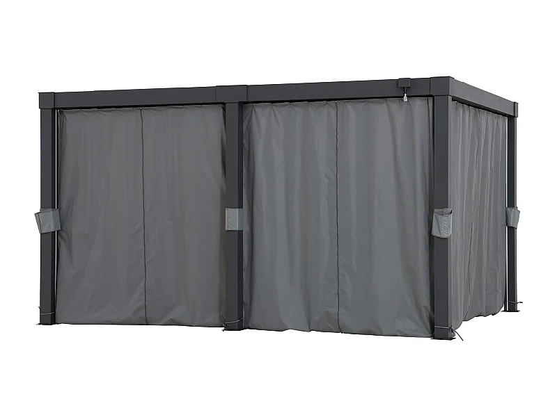 Rideaux de remplacement SUNJOY pour pergola à lames orientables de 406 cm x 306 cm