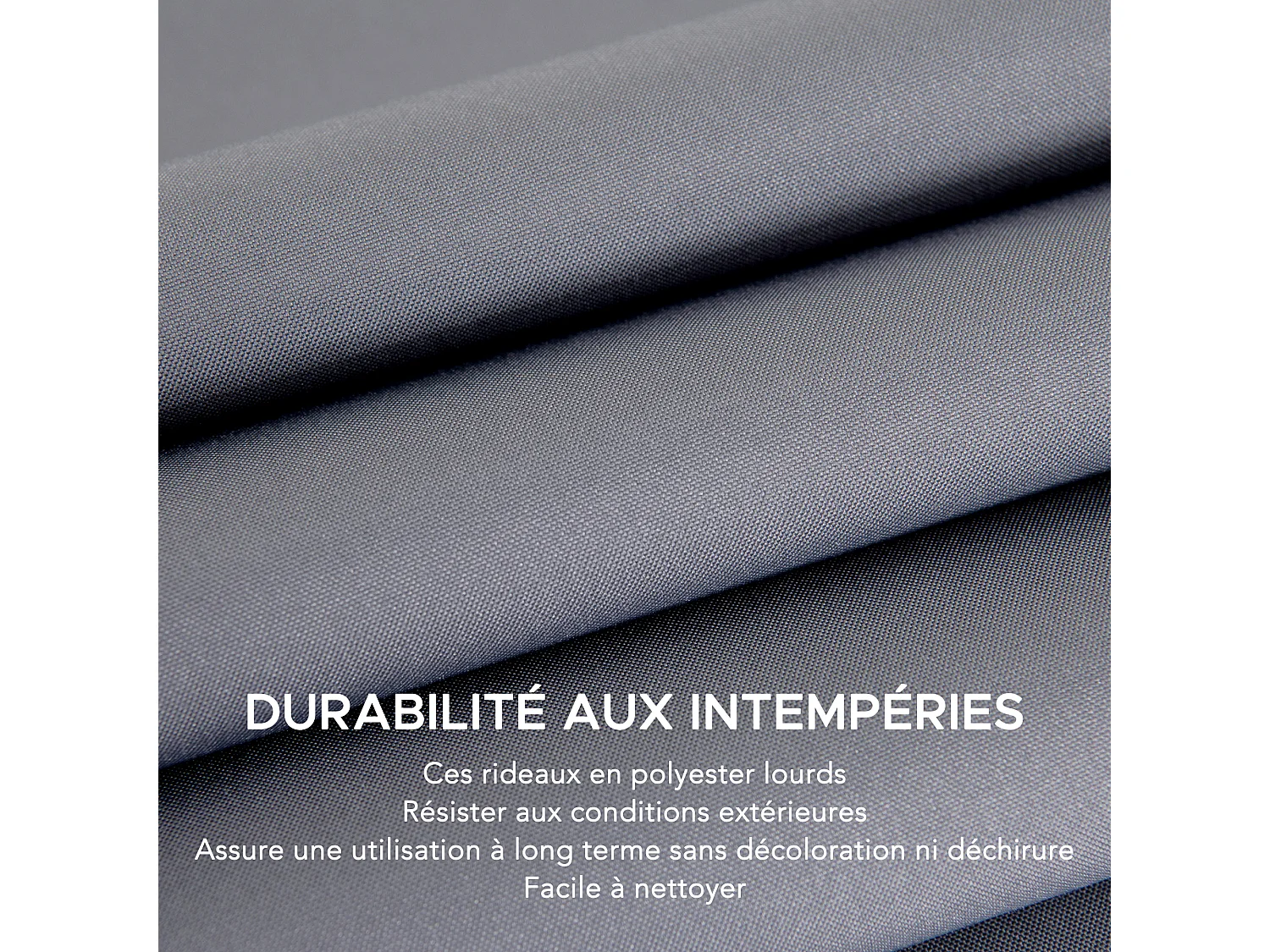 Rideaux de remplacement SUNJOY pour tonnelle octogonale de 395 cm x 395 cm