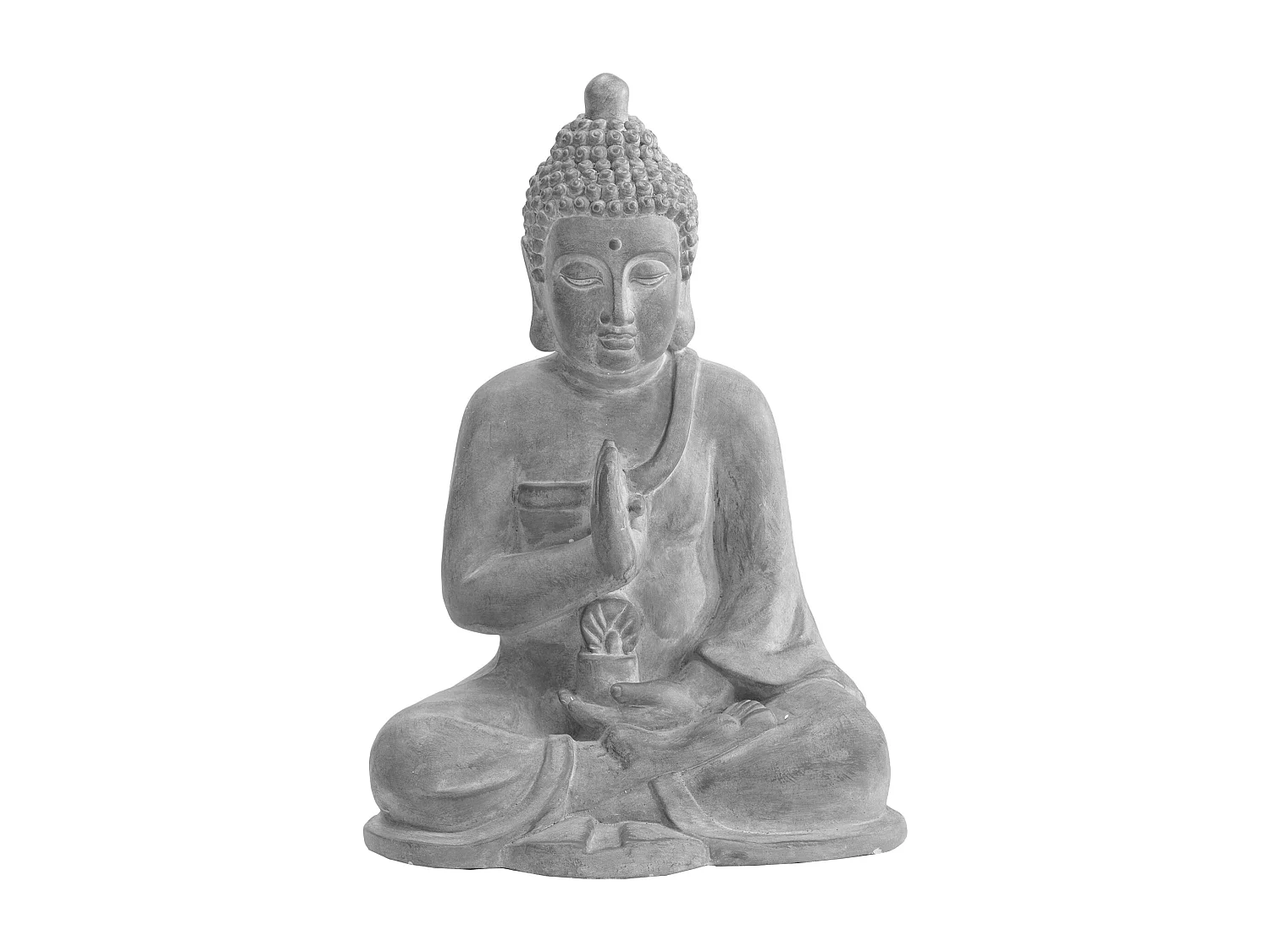 SUNJOY Grande statue de Bouddha décorative pour le jardin