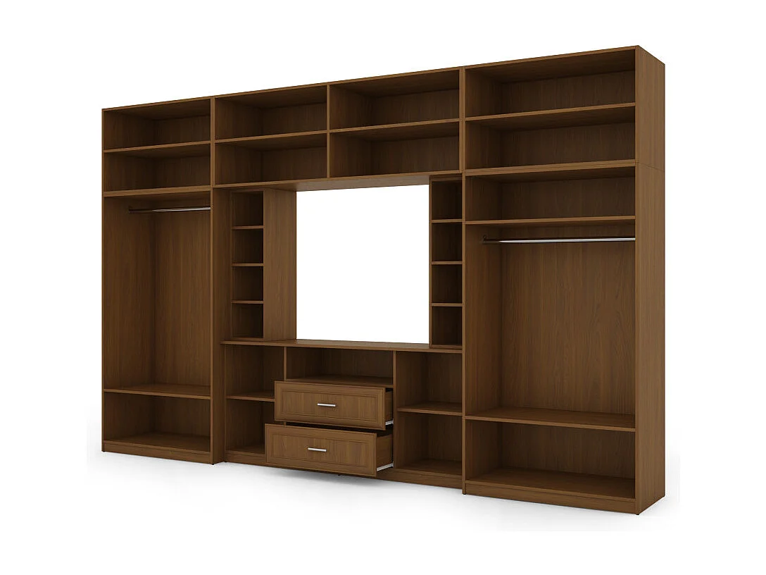 Meuble de séjour complet avec grandes armoires et rangements hauts mur de rangement DAKO – Direct fabricant EMEBLAST