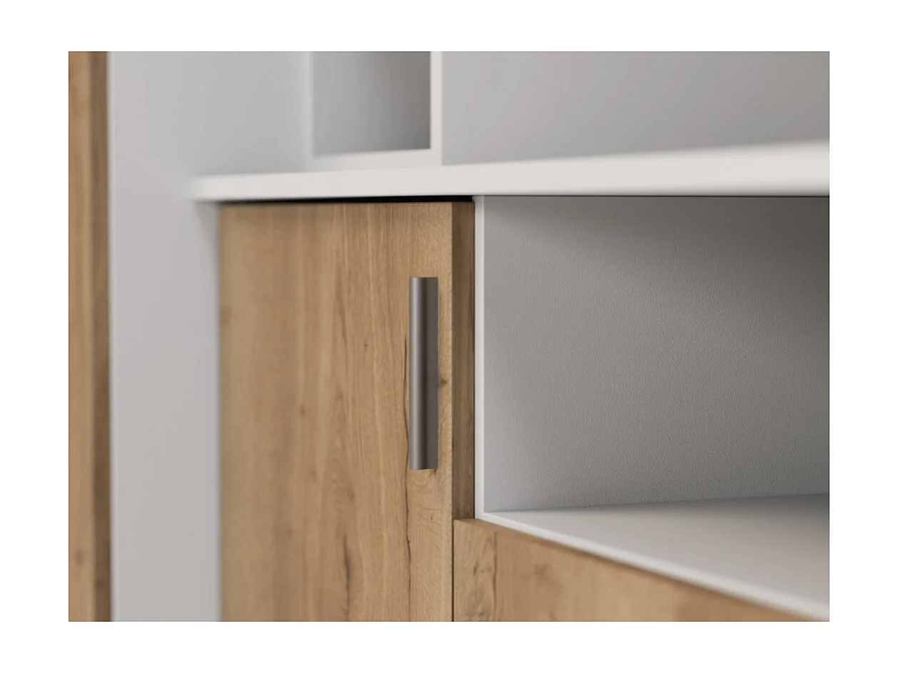 Parete attrezzata con grandi armadi e pensili DAKO – Direttamente dal produttore EMEBLAST