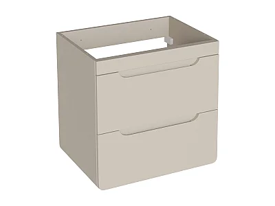 Waschbeckenunterschrank hängend in Beige – 60 cm – ARUBA