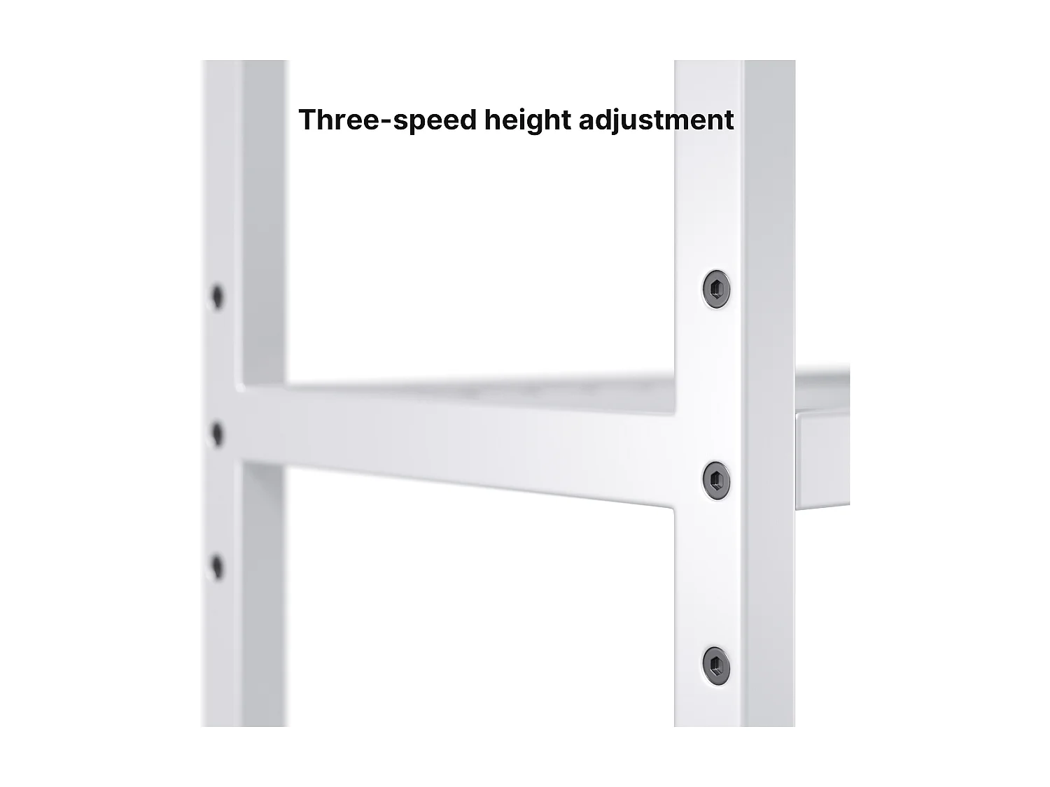 Étagère Salle De Bain 3 Niveaux 63x26x170cm Blanc Bealife