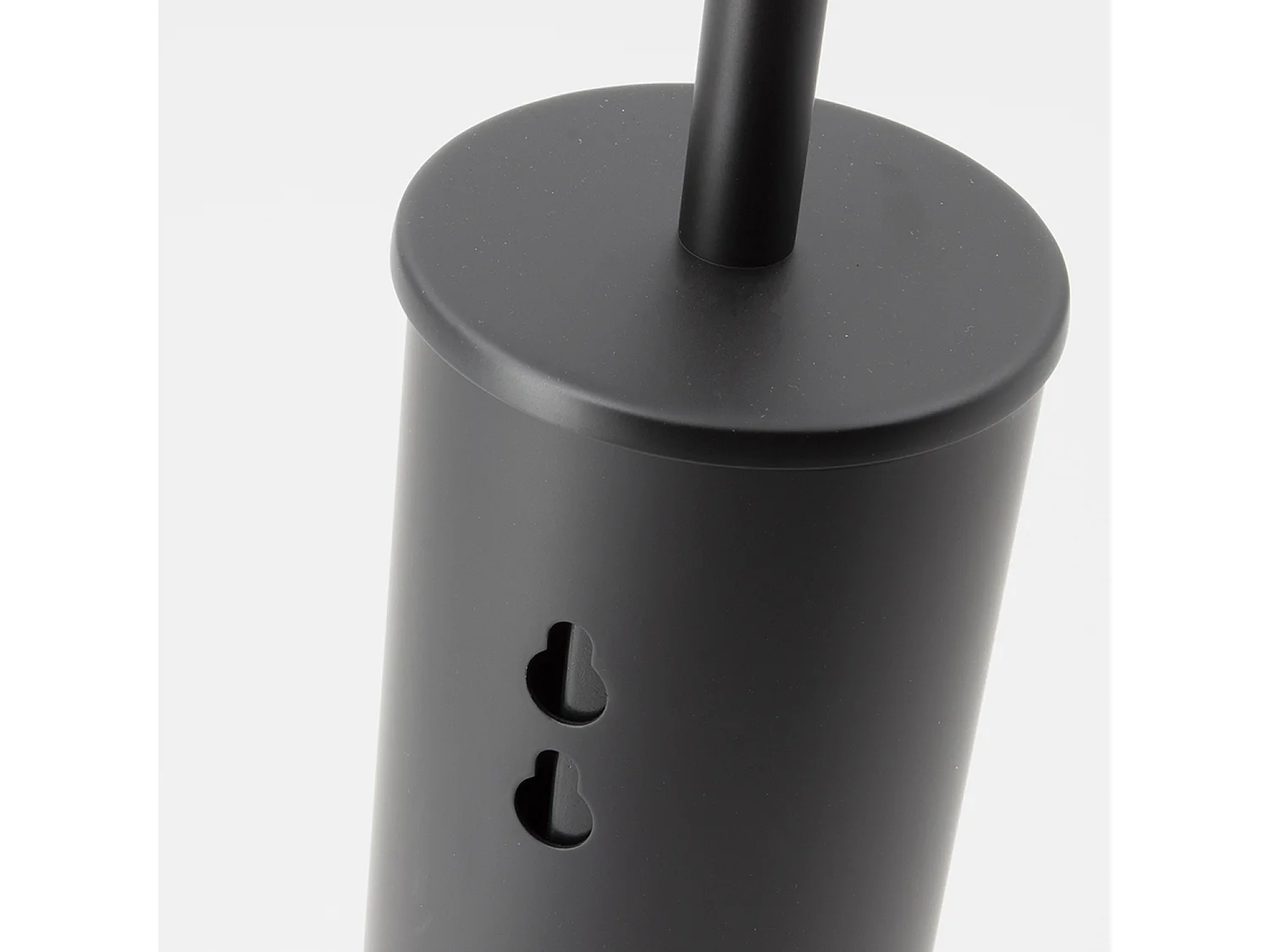 Pot à balai WC noir mat - Chicago - BATHBAZAAR