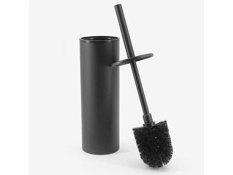 Pot à balai WC noir mat - Chicago - BATHBAZAAR