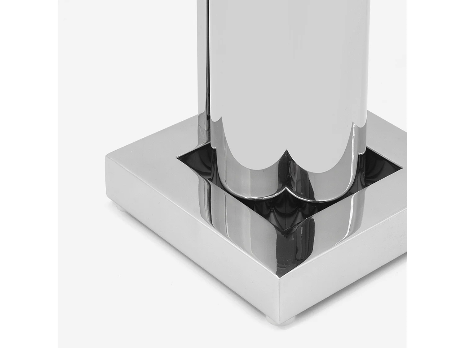 Serviteur Duo WC inox brillant - AUSTIN - BATHBAZAAR