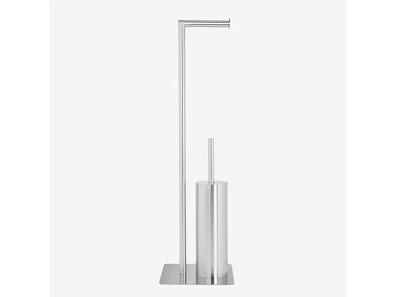 Duo WC inox mat ou brillant DALLAS - BATHBAZAAR