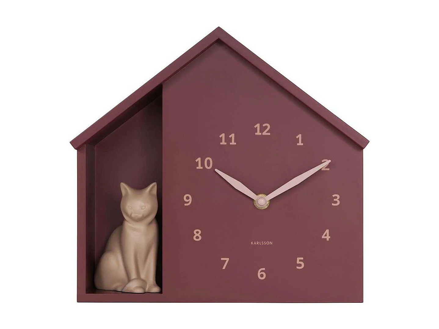 Horloge à poser Siting cat