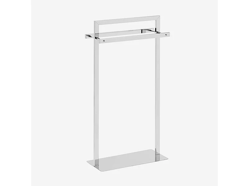 Porte-serviette inox mat ou brillant - COMPACT - BATHBAZAAR