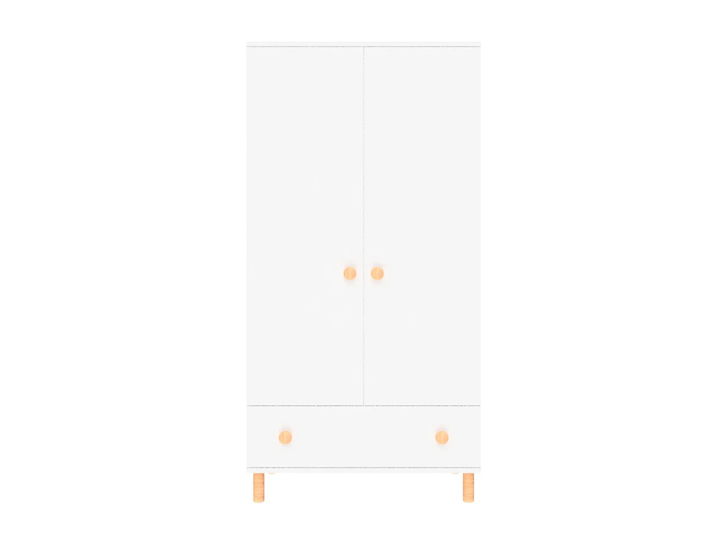 Armoire enfant avec tiroir COMBO blanc