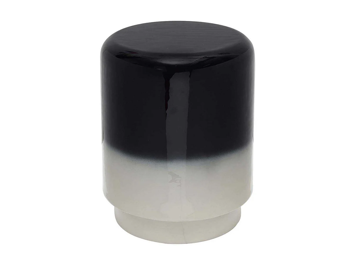 Tabouret en métal bicolore Borrar