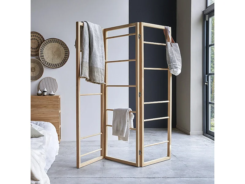 Paravent aus Teakholz 175 Anton