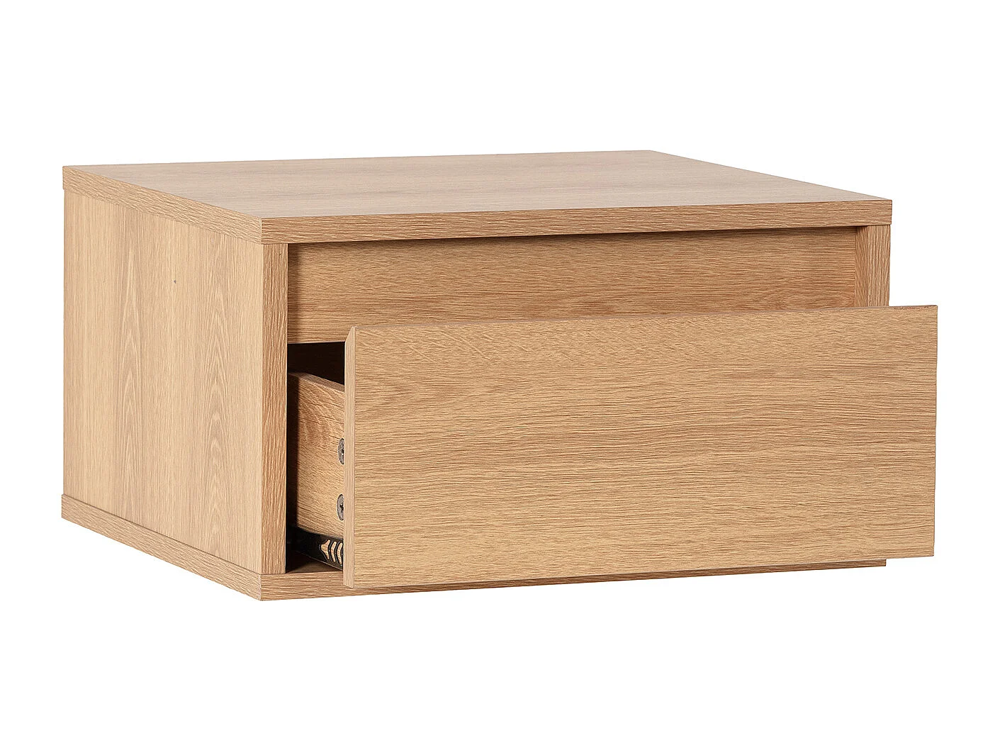 Schwebender nachttisch Tori 1 schublade Eichenfarbe